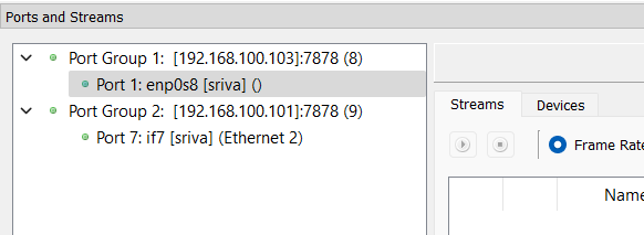 Reduce clutter by reserving ports