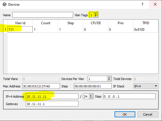 Device configuration