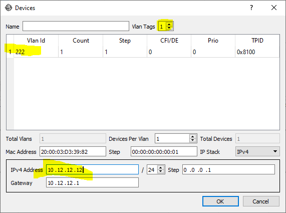 Device configuration