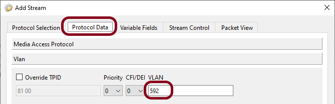 VLAN fields