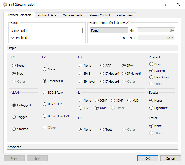 network traffic generator windows